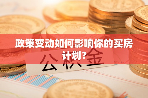 曾都政策变动如何影响你的买房计划？