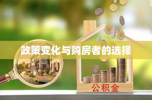 曾都政策变化与购房者的选择