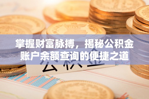 曾都掌握财富脉搏，揭秘公积金账户余额查询的便捷之道