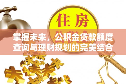 曾都掌握未来，公积金贷款额度查询与理财规划的完美结合