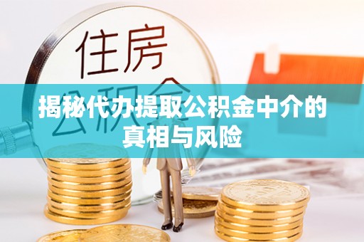 曾都揭秘代办提取公积金中介的真相与风险